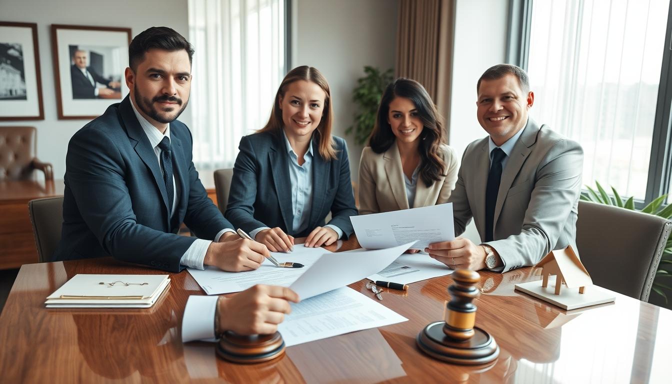 Property settlement documents and transfer review