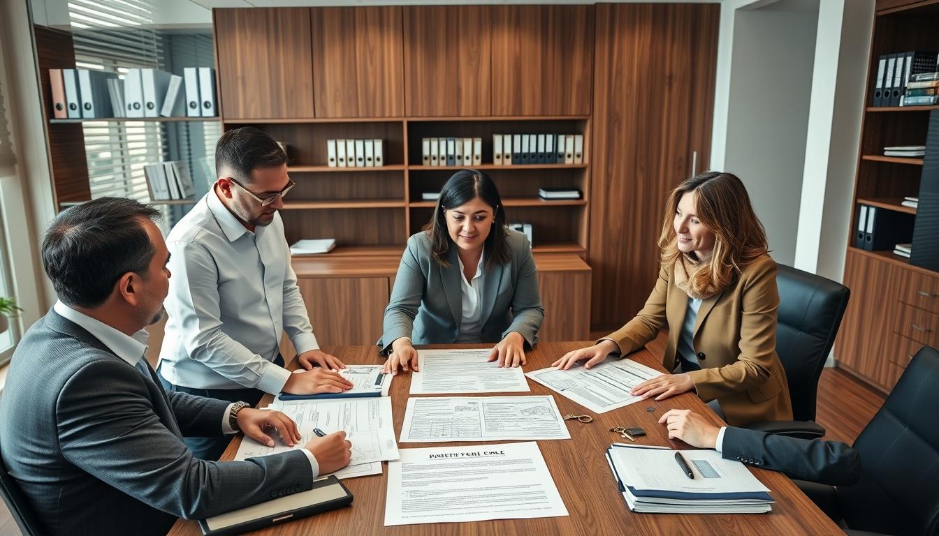 Property transfer support and coordination